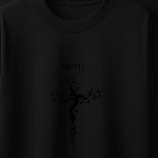 FAITH AND TREE T-Shirt, Classic Oversized