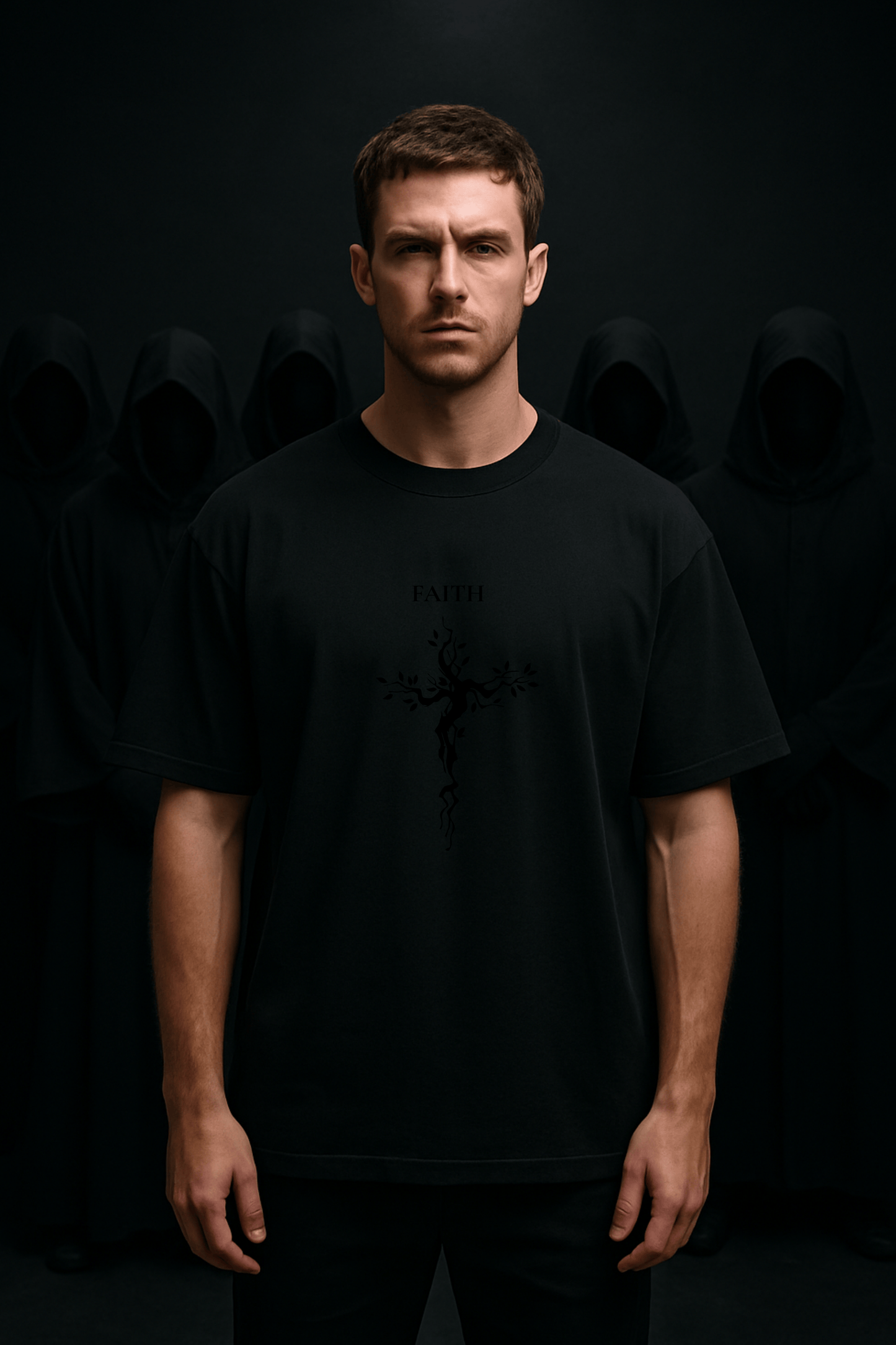 FAITH AND TREE T-Shirt, Classic Oversized