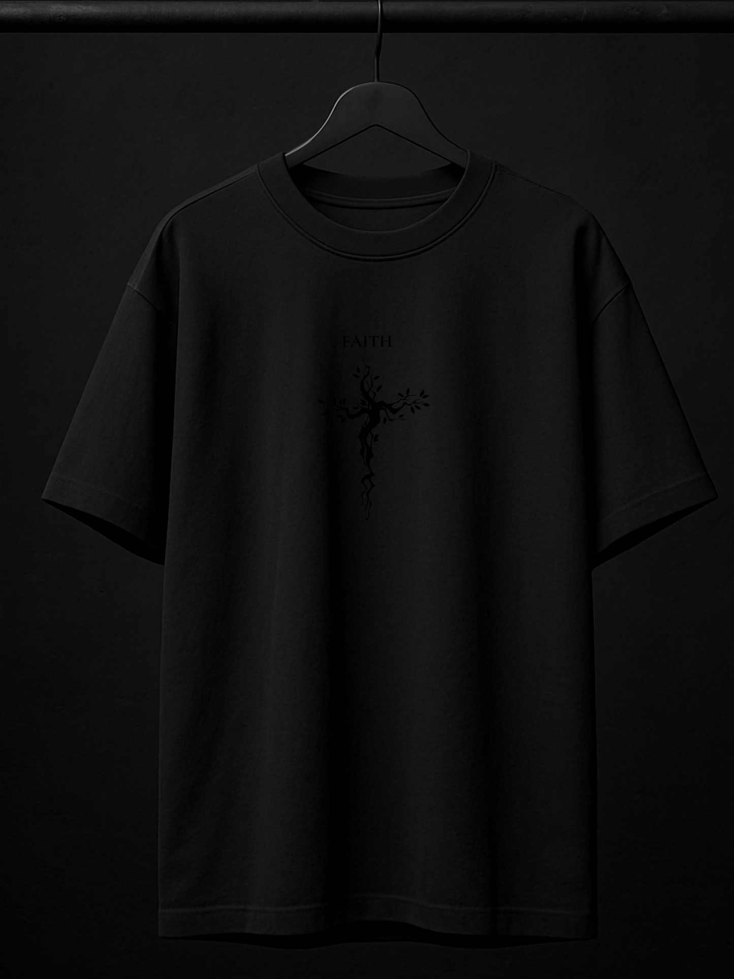 FAITH AND TREE T-Shirt, Classic Oversized